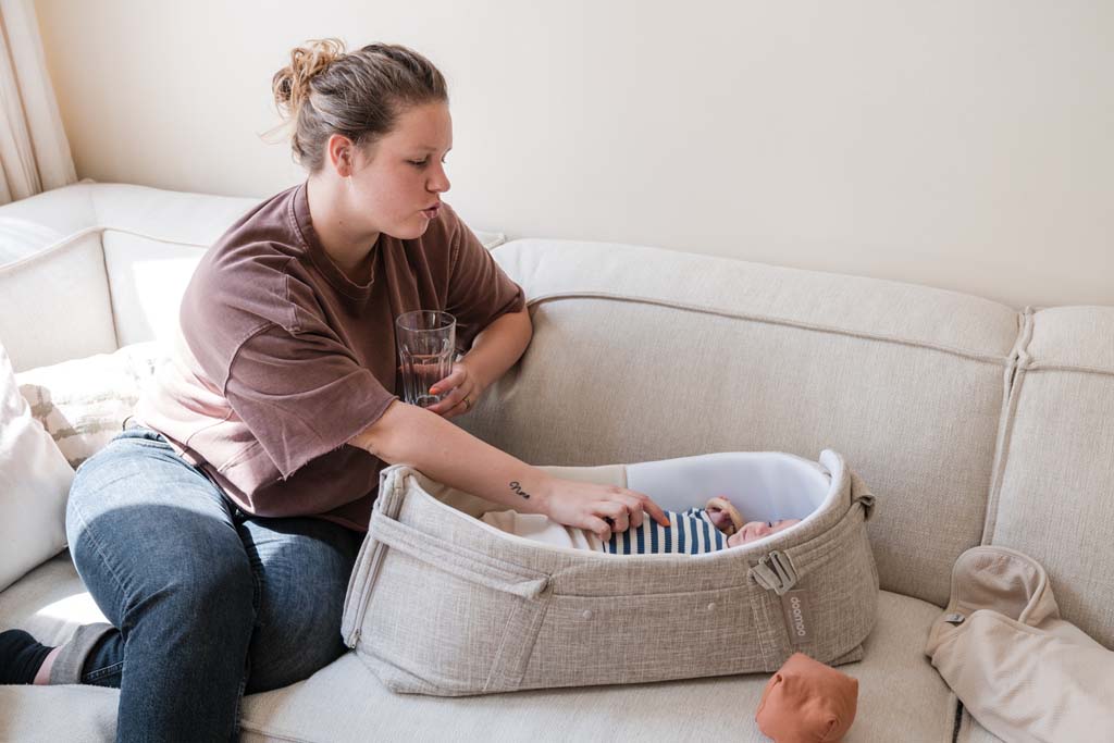 doomoo Babynestje Nest'n Go sand