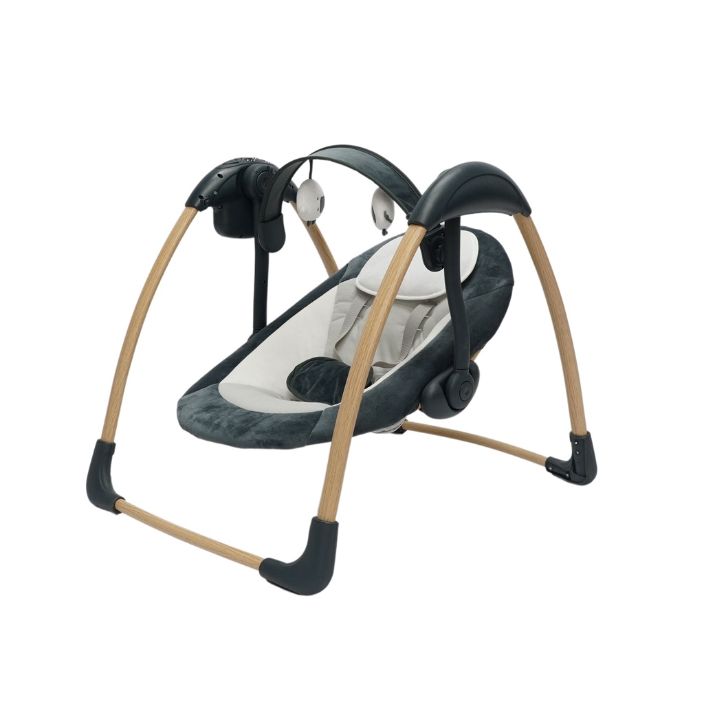 Bo Jungle Babyswing B-Portable Dolphy Shady Grey