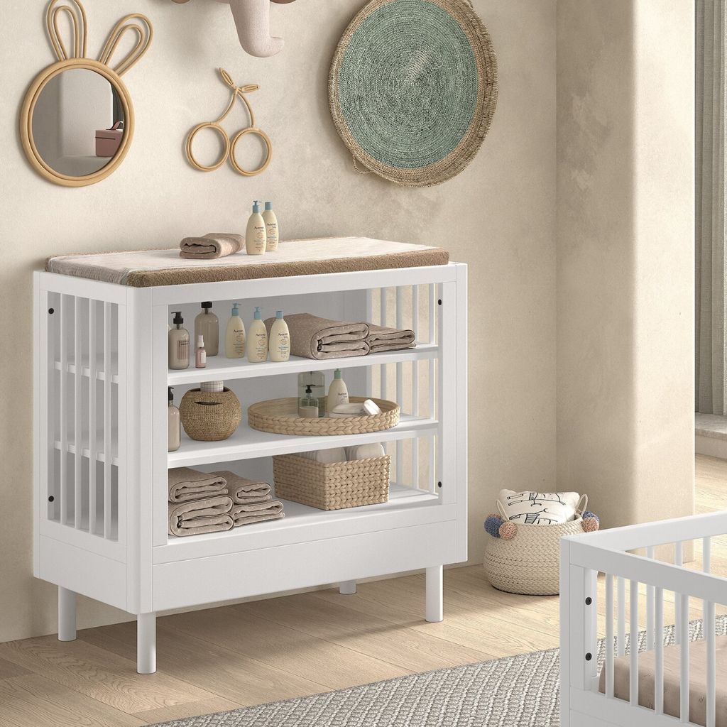 Jaxx 2-delige babykamer (Commode & Peuterbed) Forrest Beech