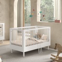 Jaxx Chambre de bébé 3 pièces (Lit pour enfant L 140 x Lg 70 cm + commode + armoire 2 portes) Forrest Beech