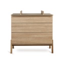 Quax Commode met verlengstuk Ashi Honey Ash