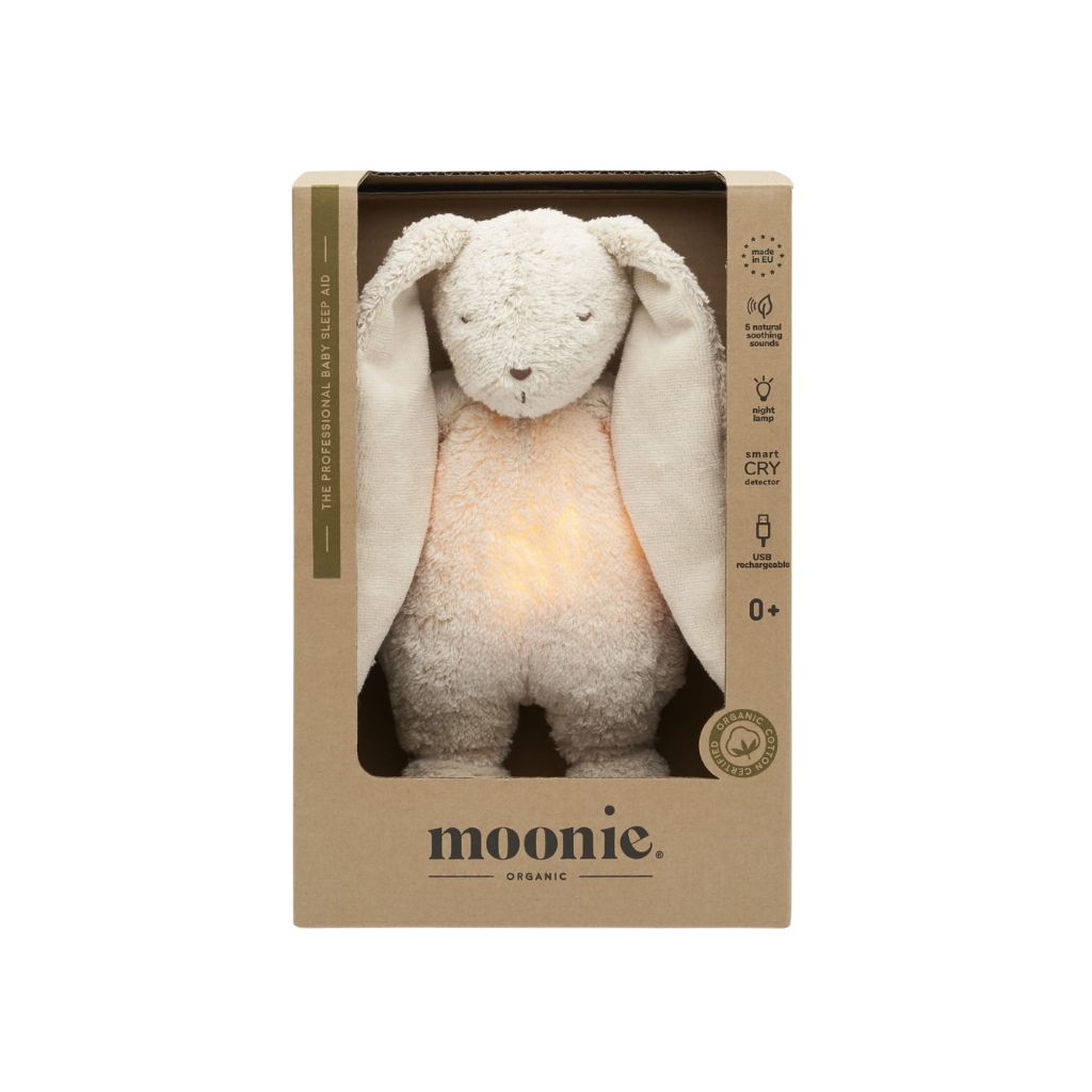 Moonie Knuffel met licht Humming Bunny Sand Nature