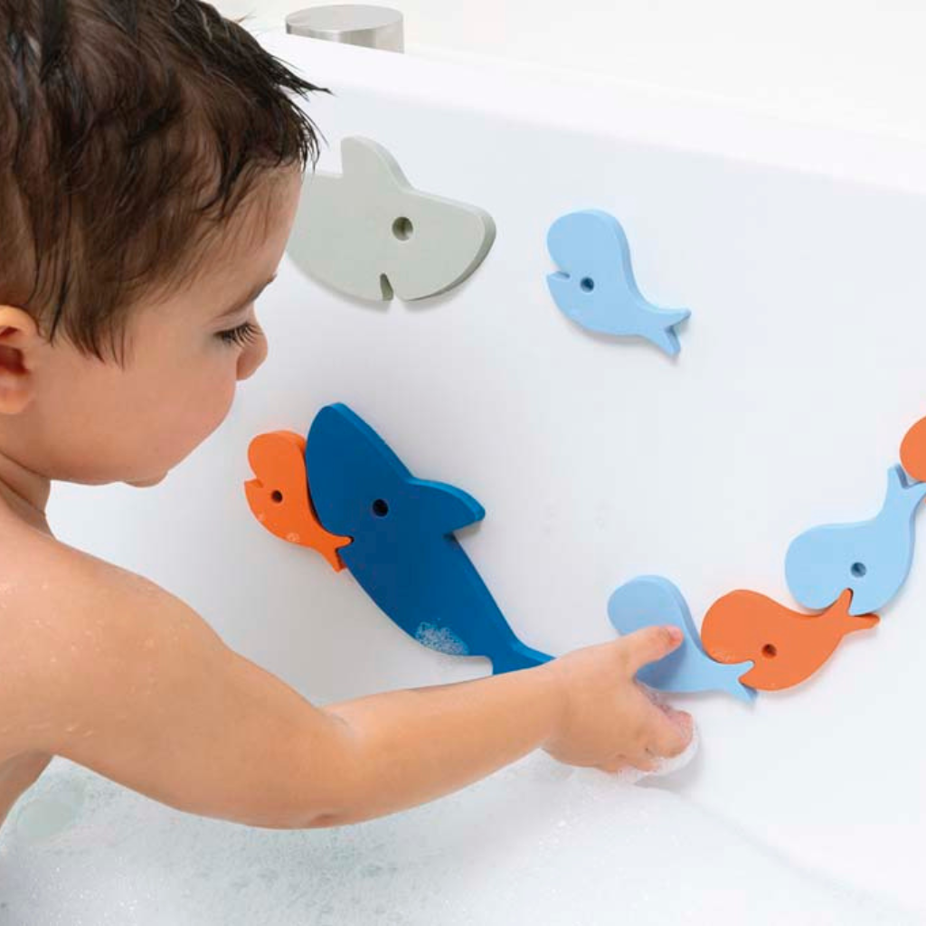 Quut Jouet de bain Puzzle Shark