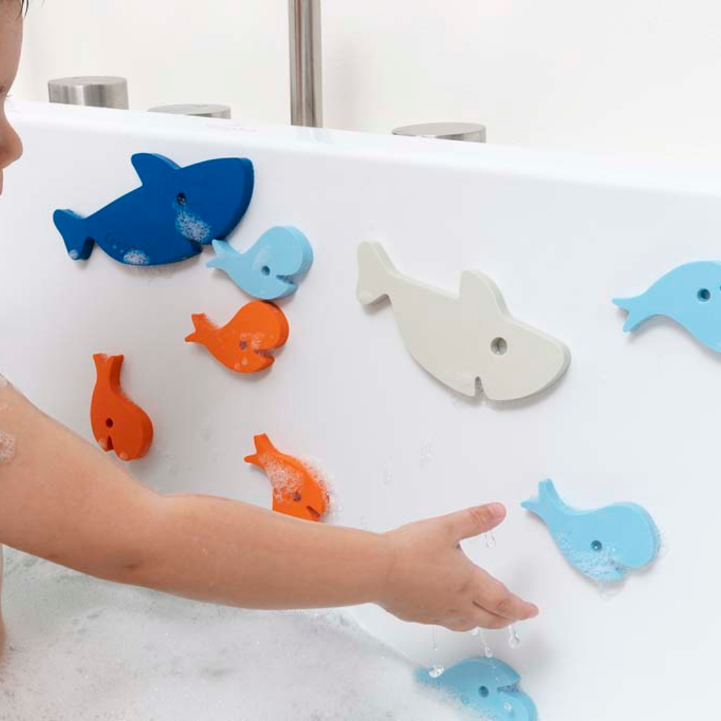 Quut Jouet de bain Puzzle Shark