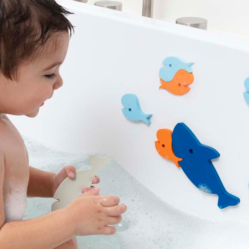 Quut Jouet de bain Puzzle Shark