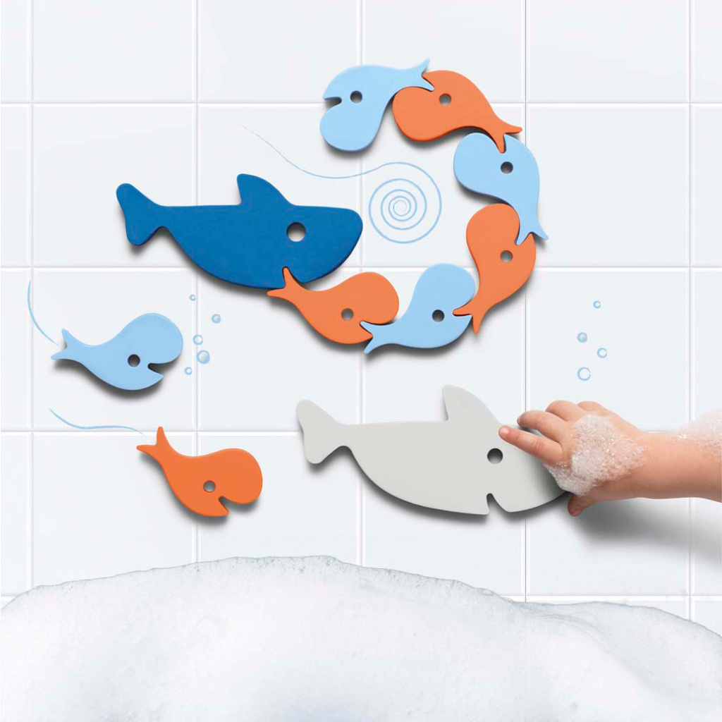 Quut Jouet de bain Puzzle Shark