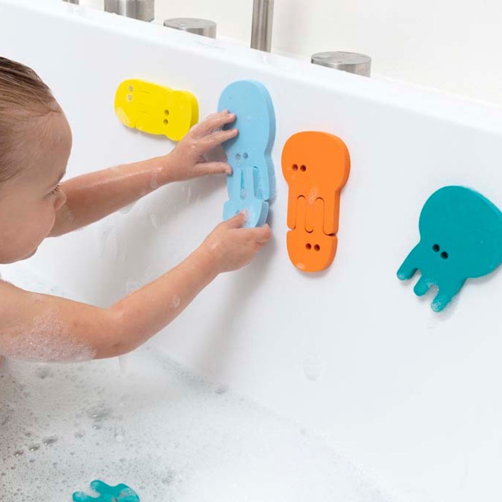 Quut Jouet de bain Puzzle Jellyfish