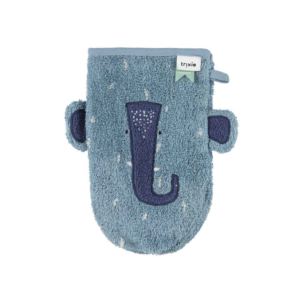 Trixie Washandje Mr. Dino - Mrs. Elephant Multi - 2 stuks