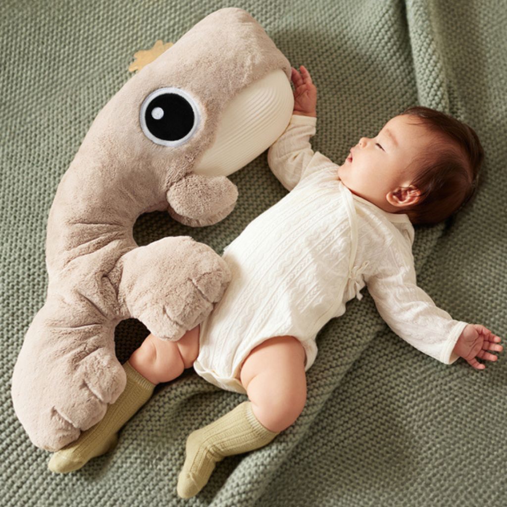 Slaapknuffel Soothing Whale beige