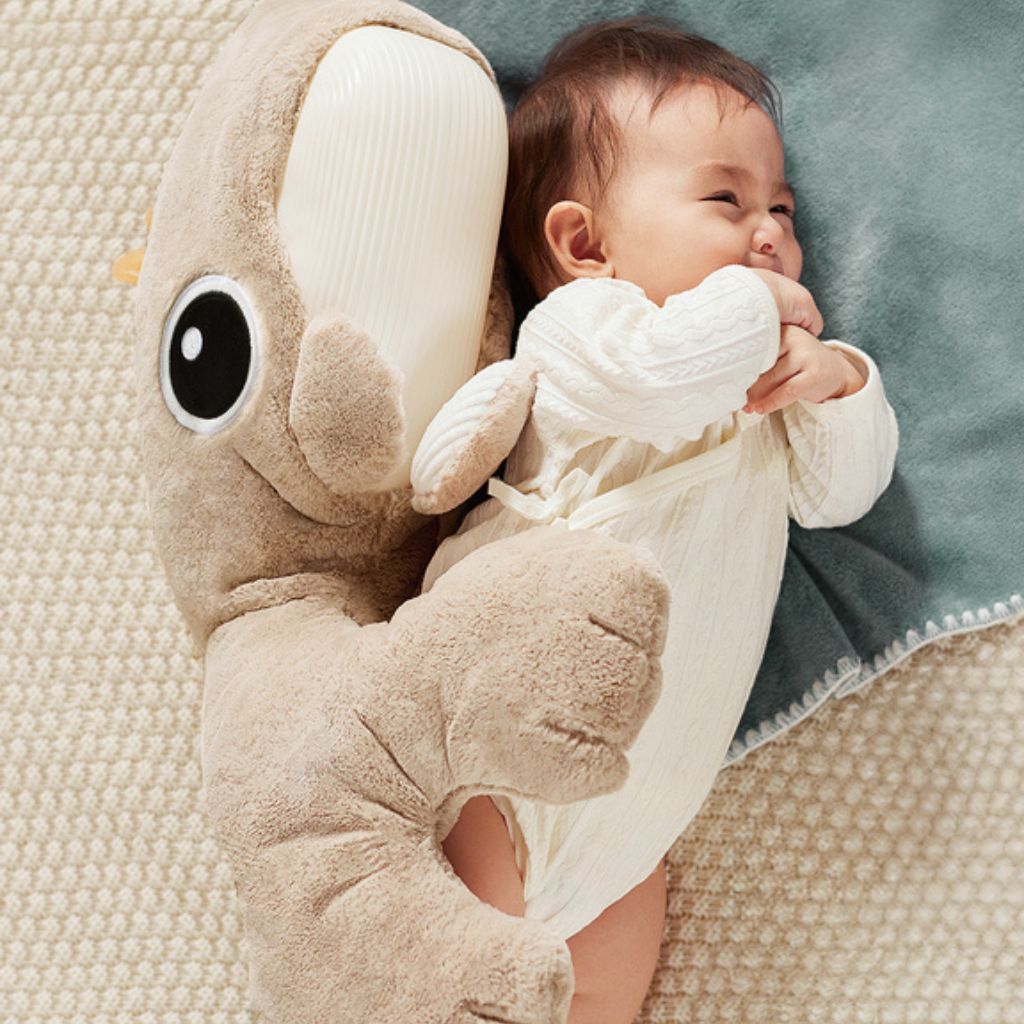 Slaapknuffel Soothing Whale beige