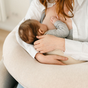 doomoo Coussin de positionnement et d'allaitement Buddy Chiné Sand