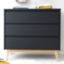 Pericles Commode met verlengstuk Pure Black