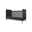 Pericles Omvormbaar babybed Pure black L 120 x B 60 cm