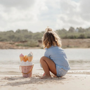 Little Dutch Seau avec accessoires de plage Ocean Dreams Glaces rose - 14 pièces