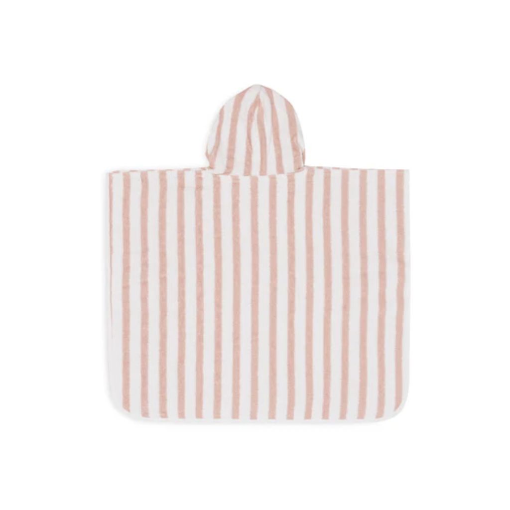 Jollein Poncho Stripe Terry Wildrose