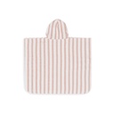 Jollein Poncho Stripe Terry Wildrose