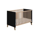 Transland 2-delige babykamer (bed + commode) Steffi zwart