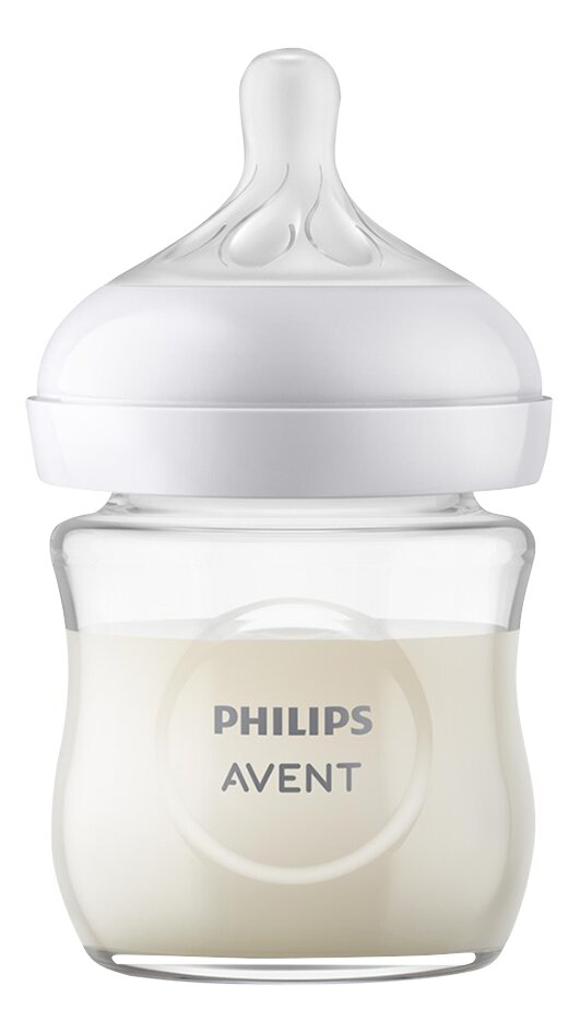 Philips AVENT Glazen zuigfles Natural Response transparant 120 ml