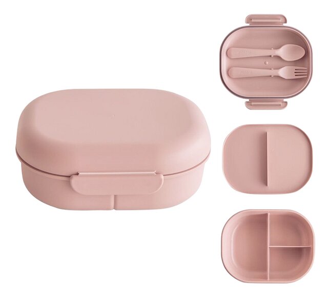 Mushie Food jar Blush