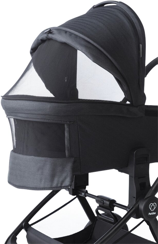 Pericles 2-in-1 Kinderwagen Crios 3.0 Fishbone Anthracite