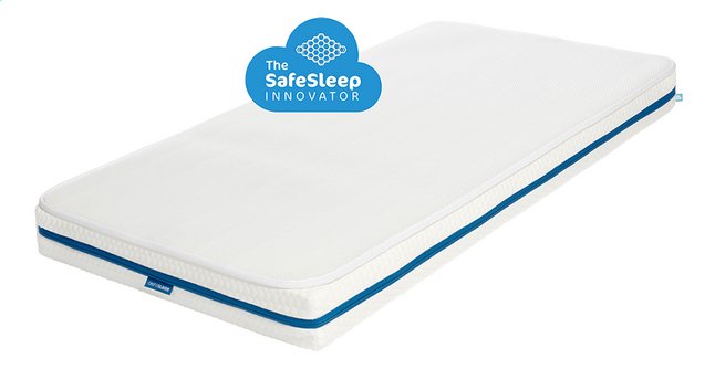 AeroSleep Matras voor babybed Evolution + 2 hoeslakens B 60 x L 120 cm