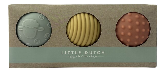 Little Dutch Activiteitenspeeltje Sensory Balls  - 3 stuks