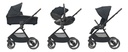 Maxi-Cosi 2-in-1 Kinderwagen Oxford Essential Graphite