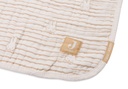 Jollein Couverture pour berceau ou parc Hydrophile Miffy Stripe Biscuit