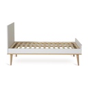 Quax Bed, 140x70cm, Flow, White & Oak