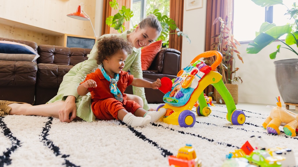 Vtech Babyspeelgoed Duwwagentje/Loophulpje Baby Walker NL