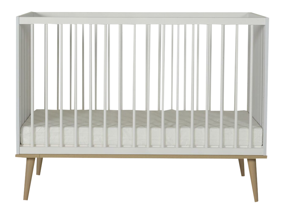 Quax Babybed Flow L 120 x B 60 cm White