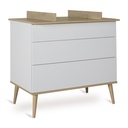 Quax Commode + Rallonge Flow White