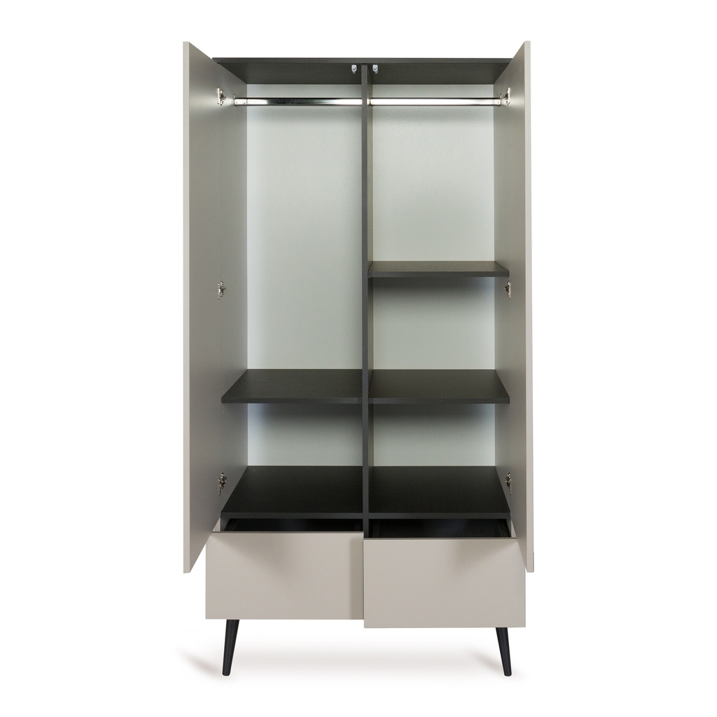 Quax Armoire 2 portes Flow Stone