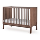 Quax 3-delige babykamer (bed L 120 x B 60 cm + commode met verlengstuk + kast met 2 deuren) Ashi Chestnut