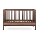 Quax 3-delige babykamer (bed L 140 x B 70 cm + commode met verlengstuk + kast met 2 deuren) Ashi Chestnut