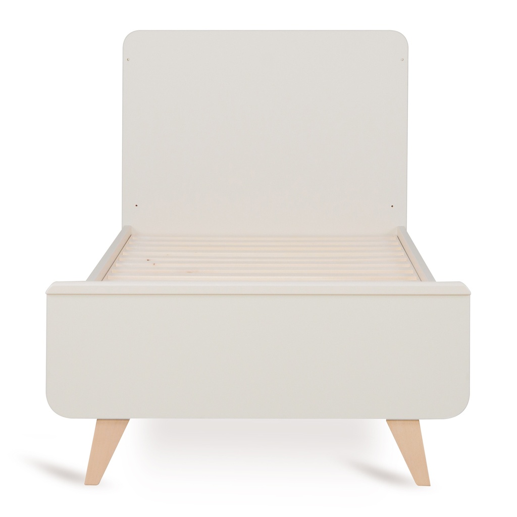 Quax Chambre de bébé 2 pièces (lit évolutif + commode avec rallonge) Loft Clay