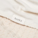 deken wieg cotton fleece wafel Amsterdam 100x75 natural