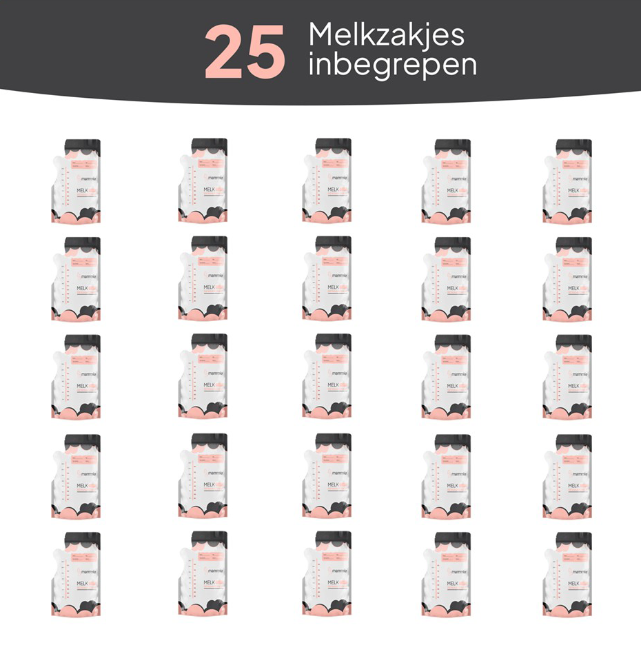 Moedermelk Bewaarzakjes, 25 stuks