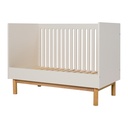 Quax 2-delige babykamer (meegroeibed L 120 x B 60 cm + commode met verlengstuk) Mood Clay