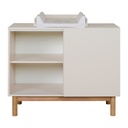 Quax 2-delige babykamer (meegroeibed L 120 x B 60 cm + commode met verlengstuk) Mood Clay