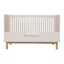 Quax 2-delige babykamer (meegroeibed L 140 x B 70 cm + commode met verlengstuk) Mood Clay