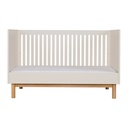 Quax 2-delige babykamer (meegroeibed L 140 x B 70 cm + commode met verlengstuk) Mood Clay