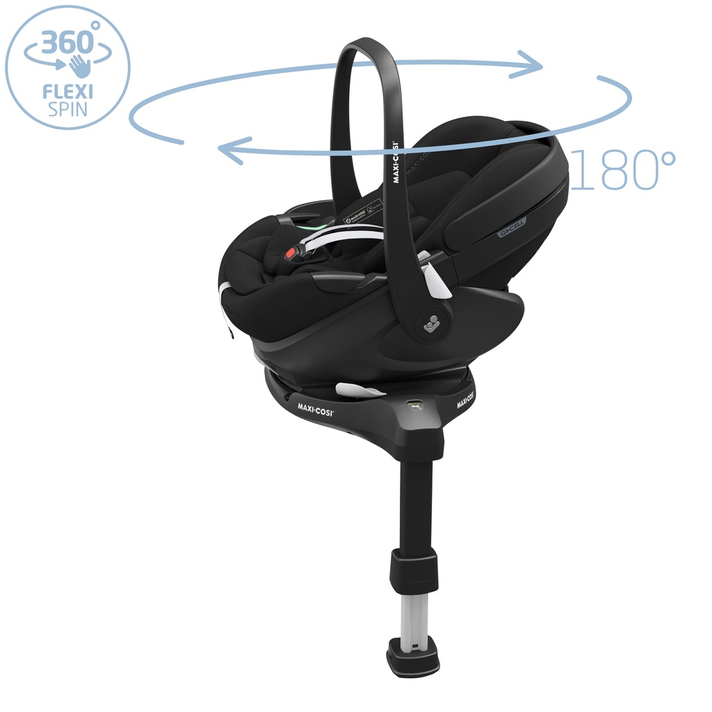 Maxi-Cosi Siège-auto portable Pebble 360 Pro² Groupe 0+ Essential Black