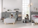 Jaxx Table de nuit blanc Kiddy