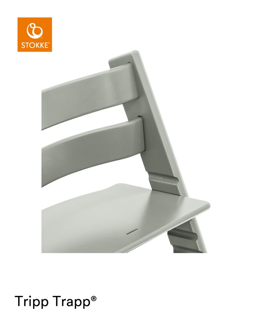 Stokke® Chaise haute + Baby Set gris Tripp Trapp® Glacier Green