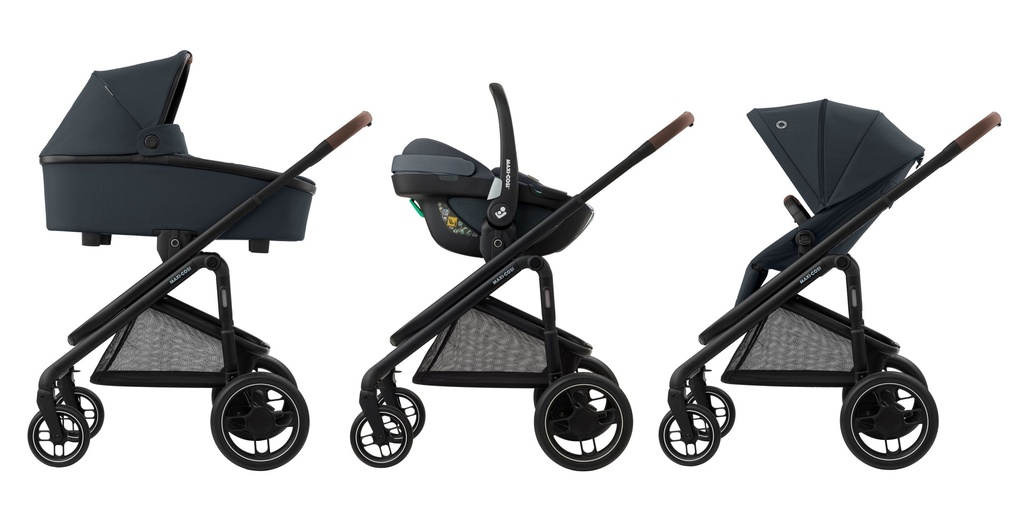 Maxi-Cosi 3-in-1 Kinderwagen Plaza+ Essential Graphite