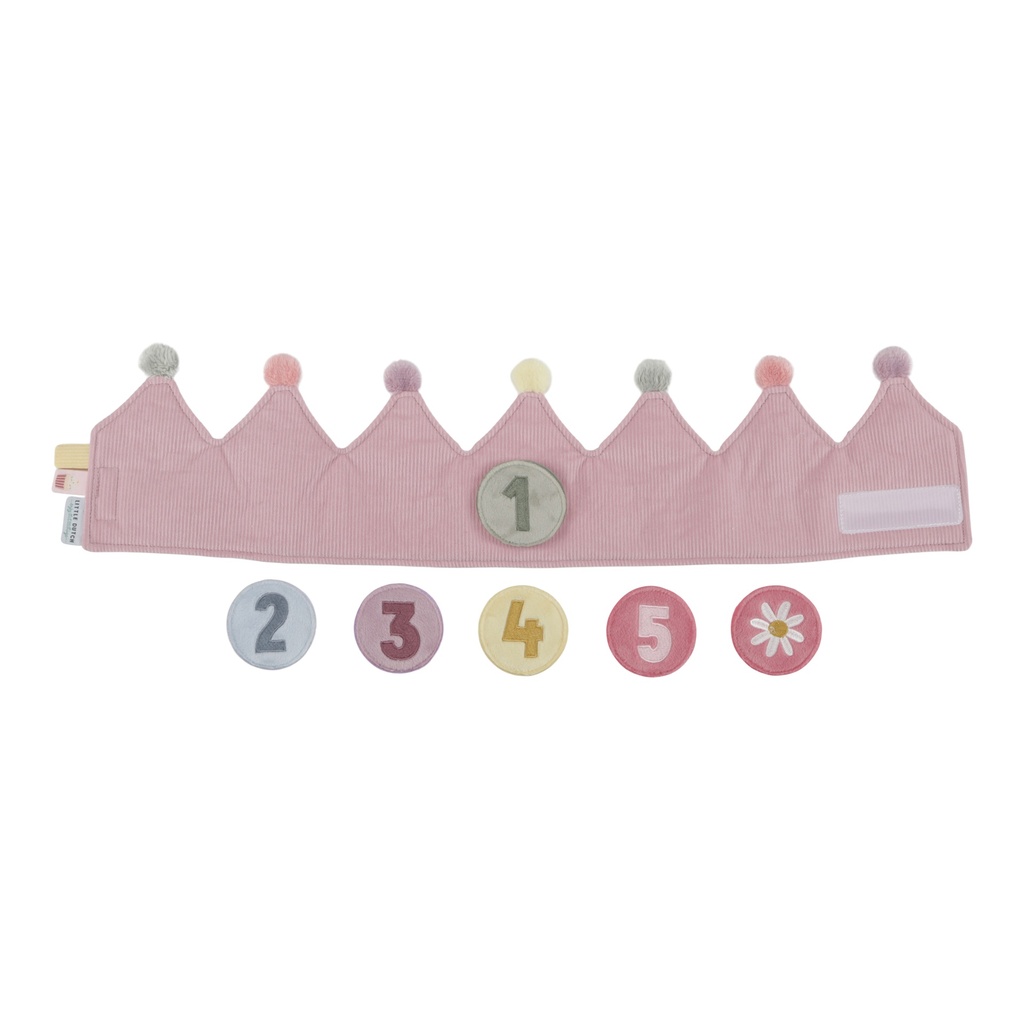 Little Dutch Couronne d'anniversaire rose