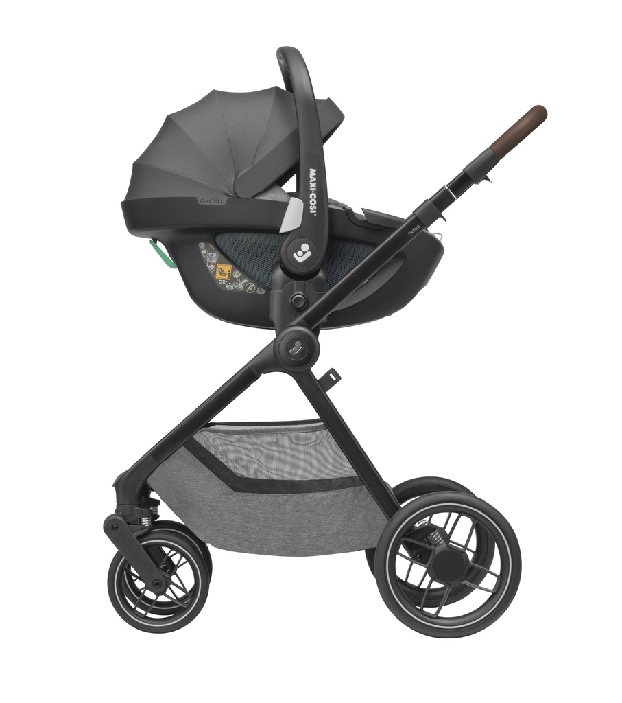 Maxi-Cosi INFO+: Wandelwagen Oxford Select grey