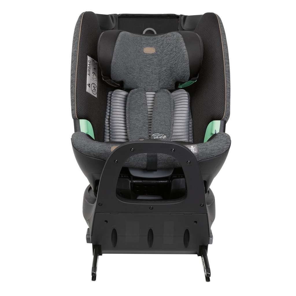 Chicco Autostoel Bi-Seat i-Size Air (inclusief 360°-basis) Groep 0+/1/2/3 Black