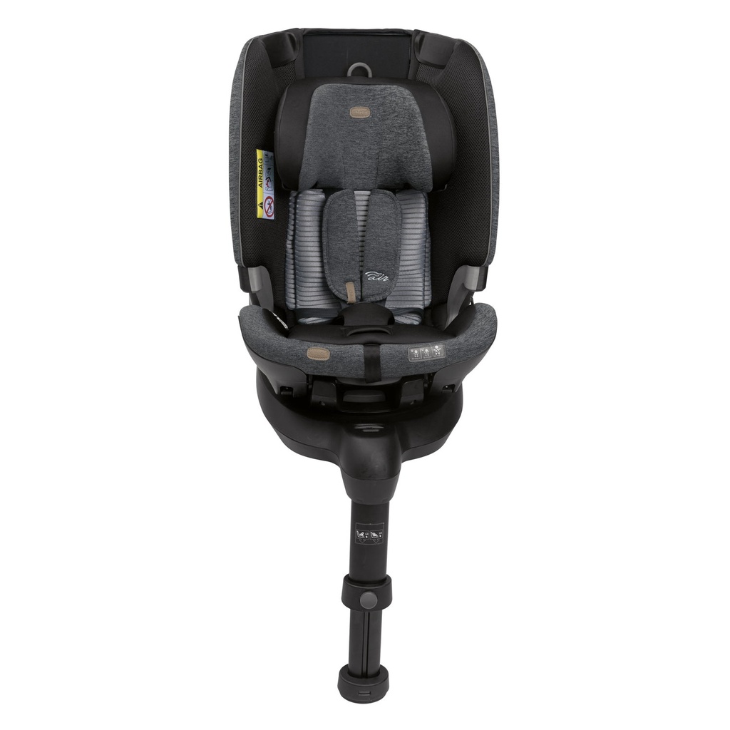 Chicco Autostoel Bi-Seat i-Size Air (inclusief 360°-basis) Groep 0+/1/2/3 Black